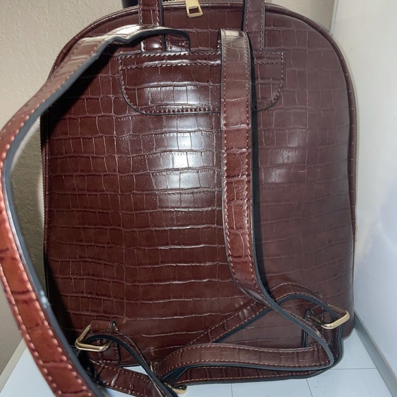 Faux leather backpack main image 6
